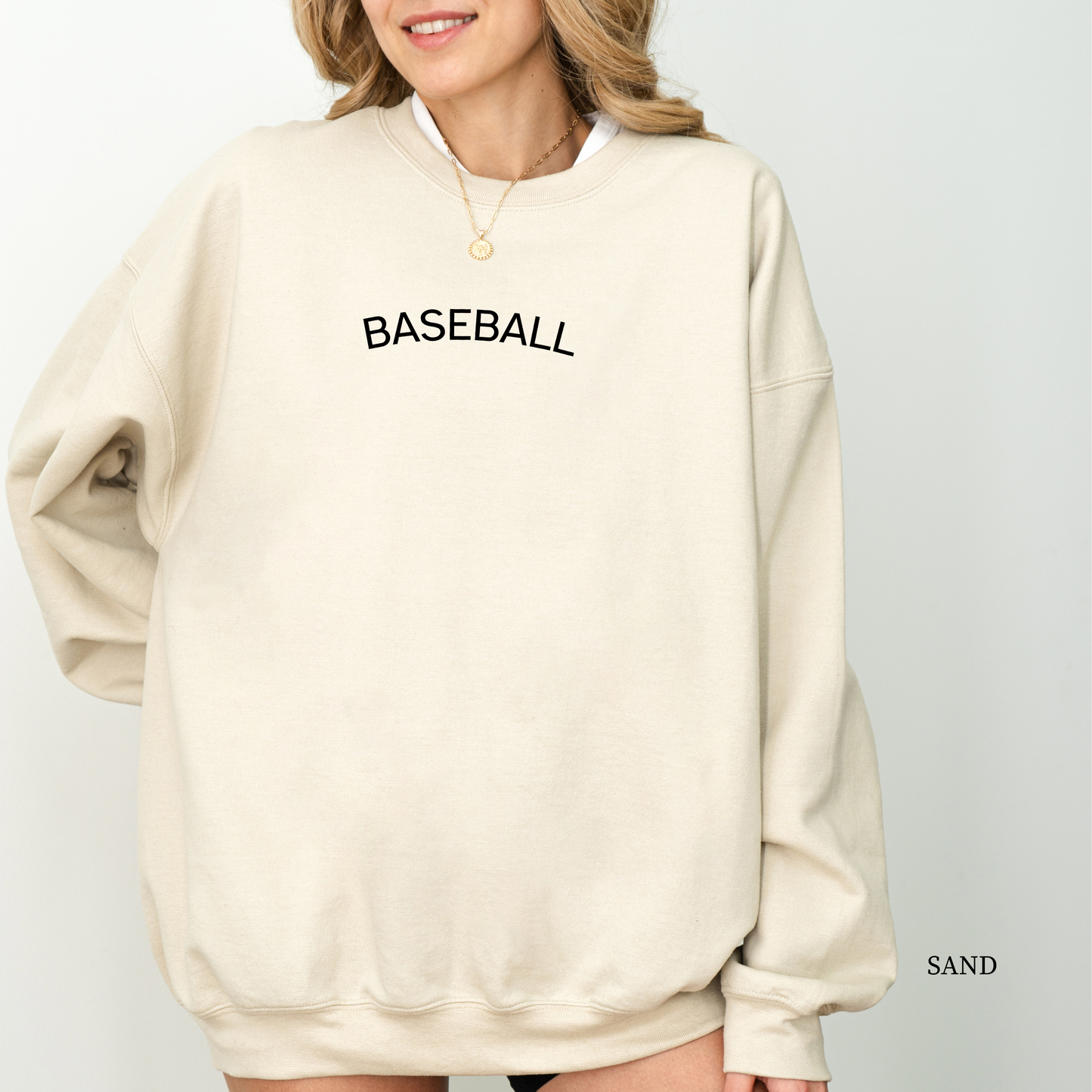 Minimalist Baseball Sweatshirt