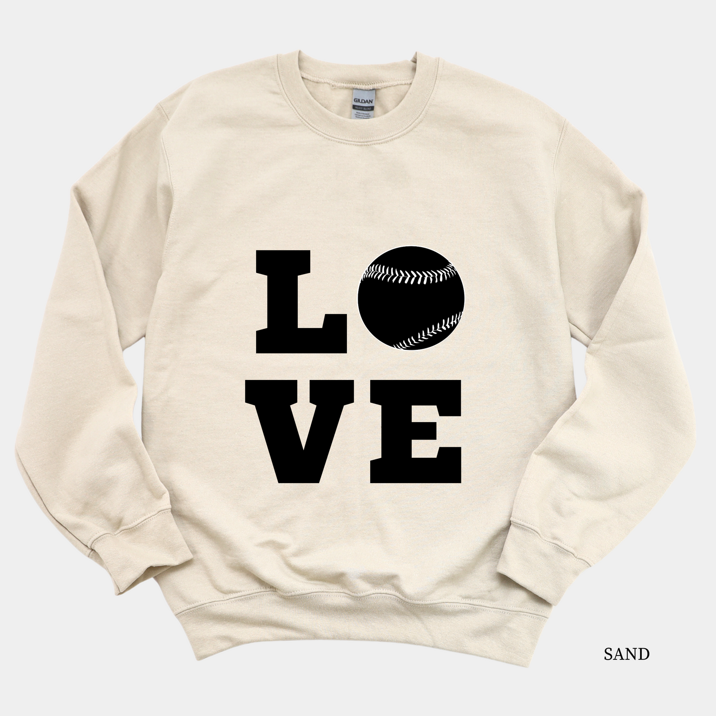 LOVE Baseball Sweatshirt