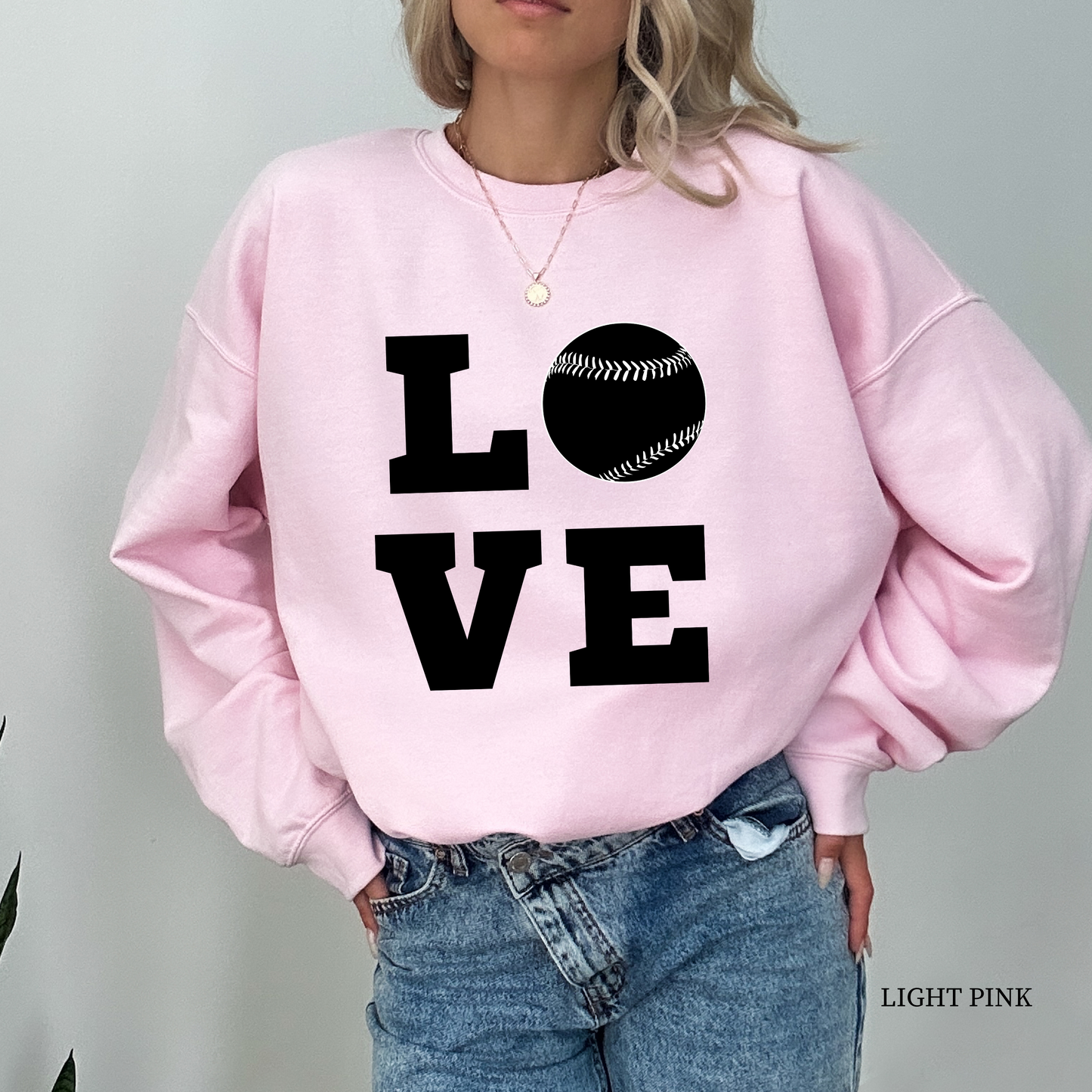 LOVE Baseball Sweatshirt