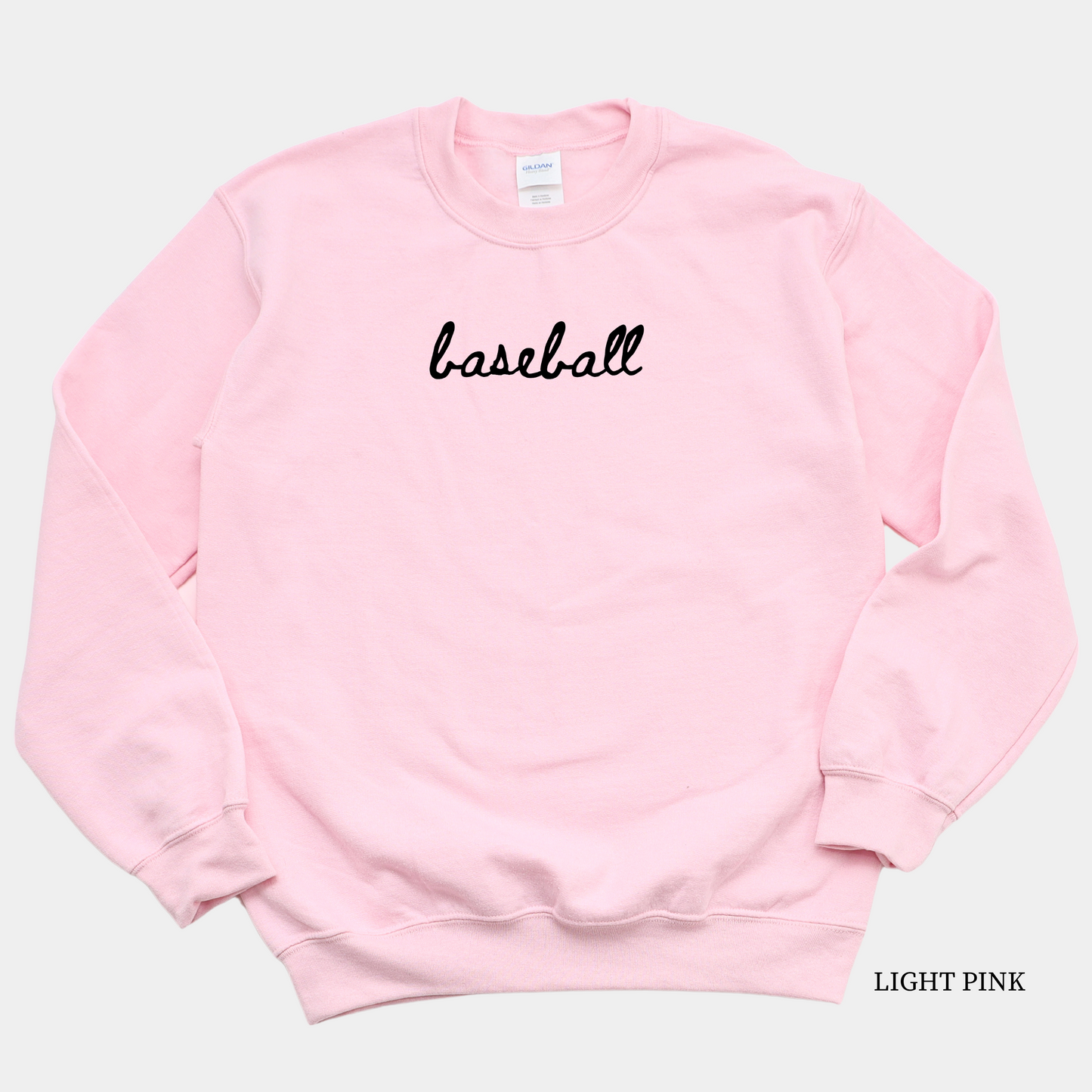 Cursive Baseball Sweatshirt