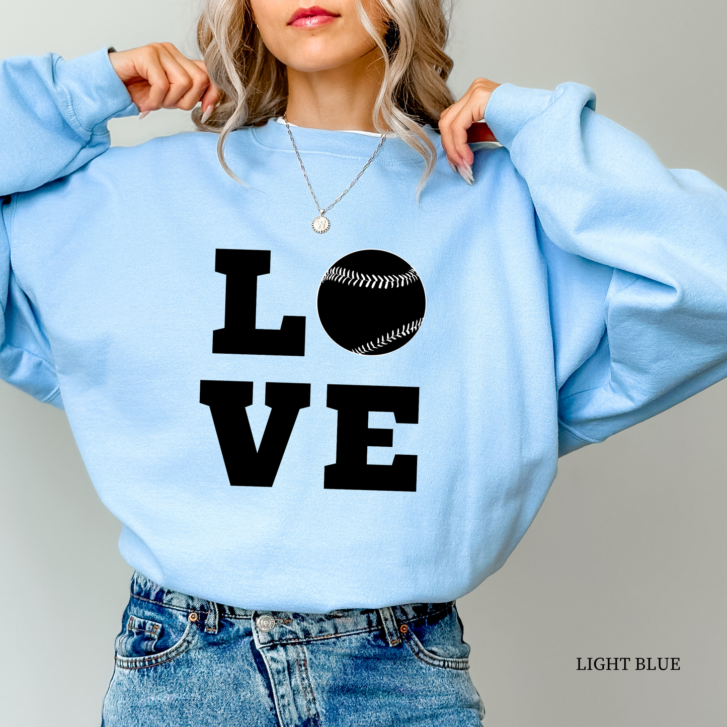 LOVE Baseball Sweatshirt