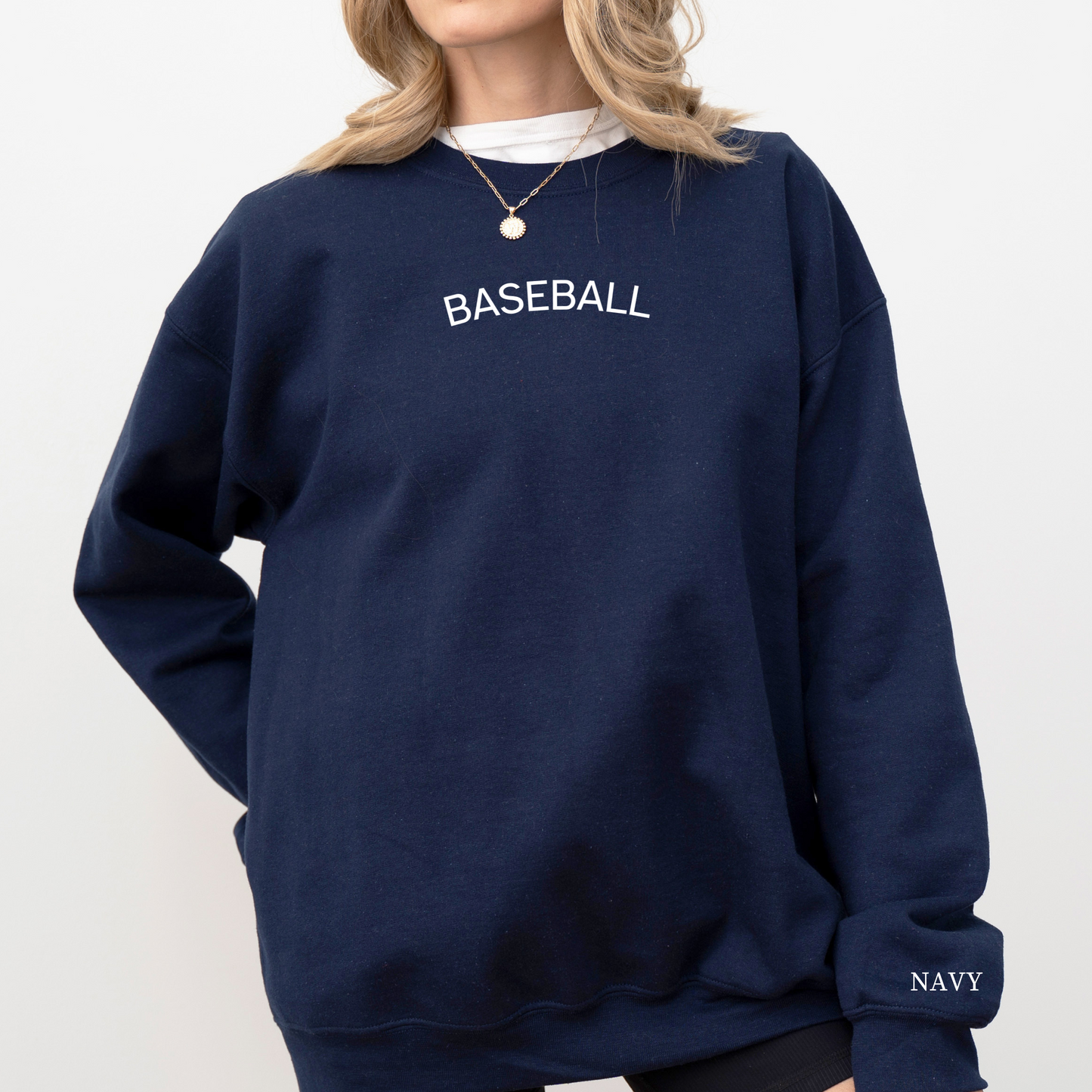 Minimalist Baseball Sweatshirt