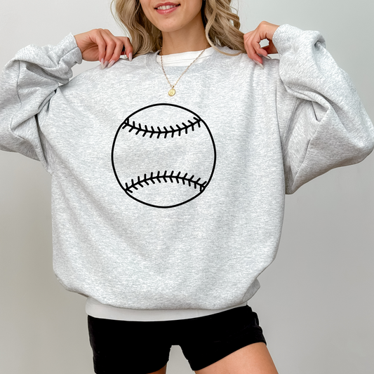 Just a Baseball Sweatshirt