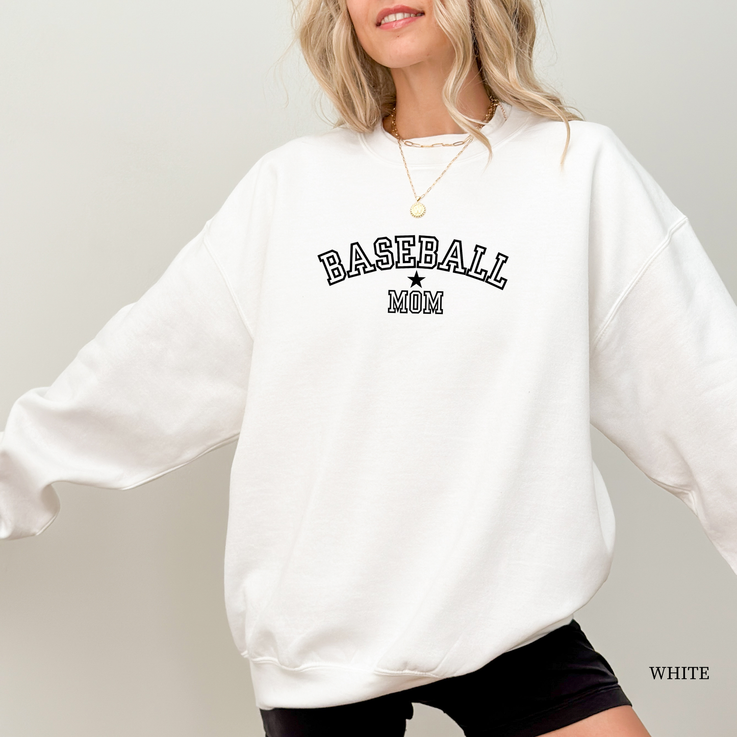 Baseball Star Mom Sweatshirt