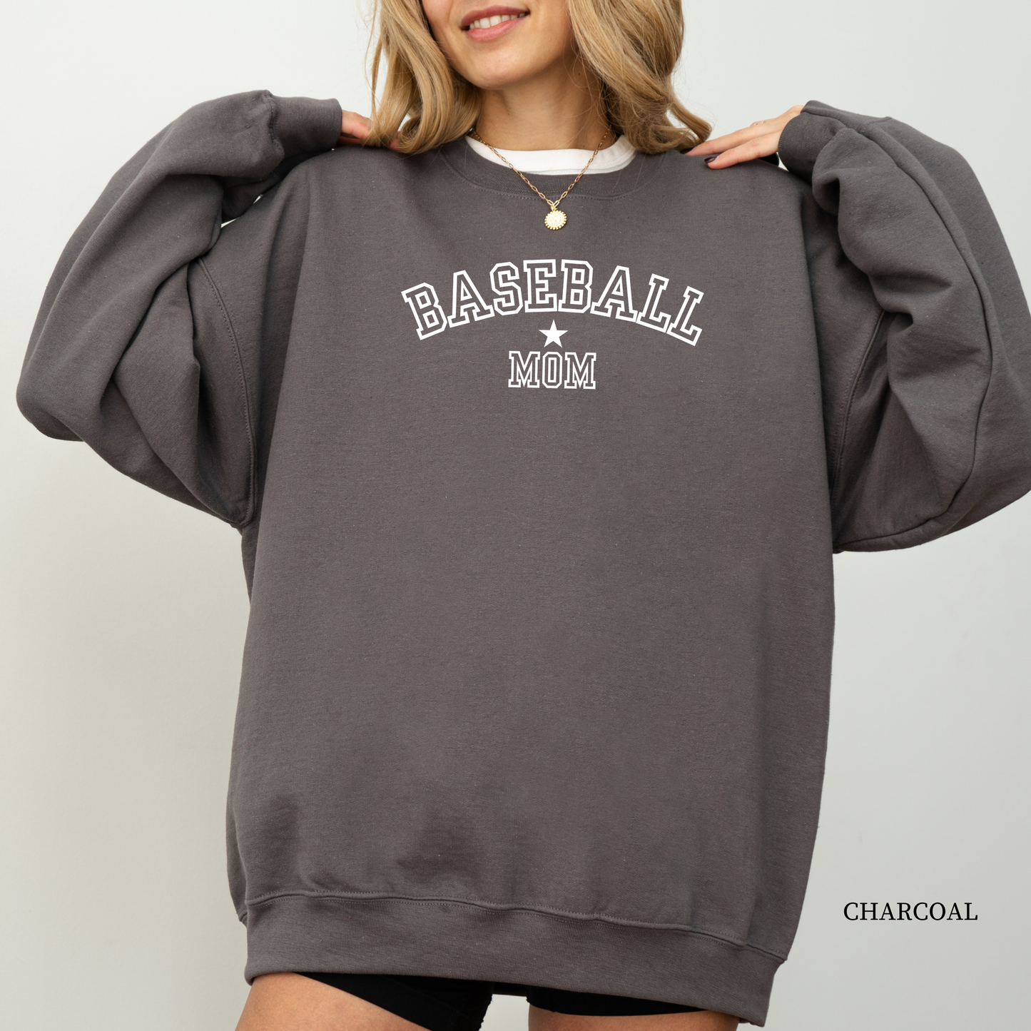 Baseball Star Mom Sweatshirt