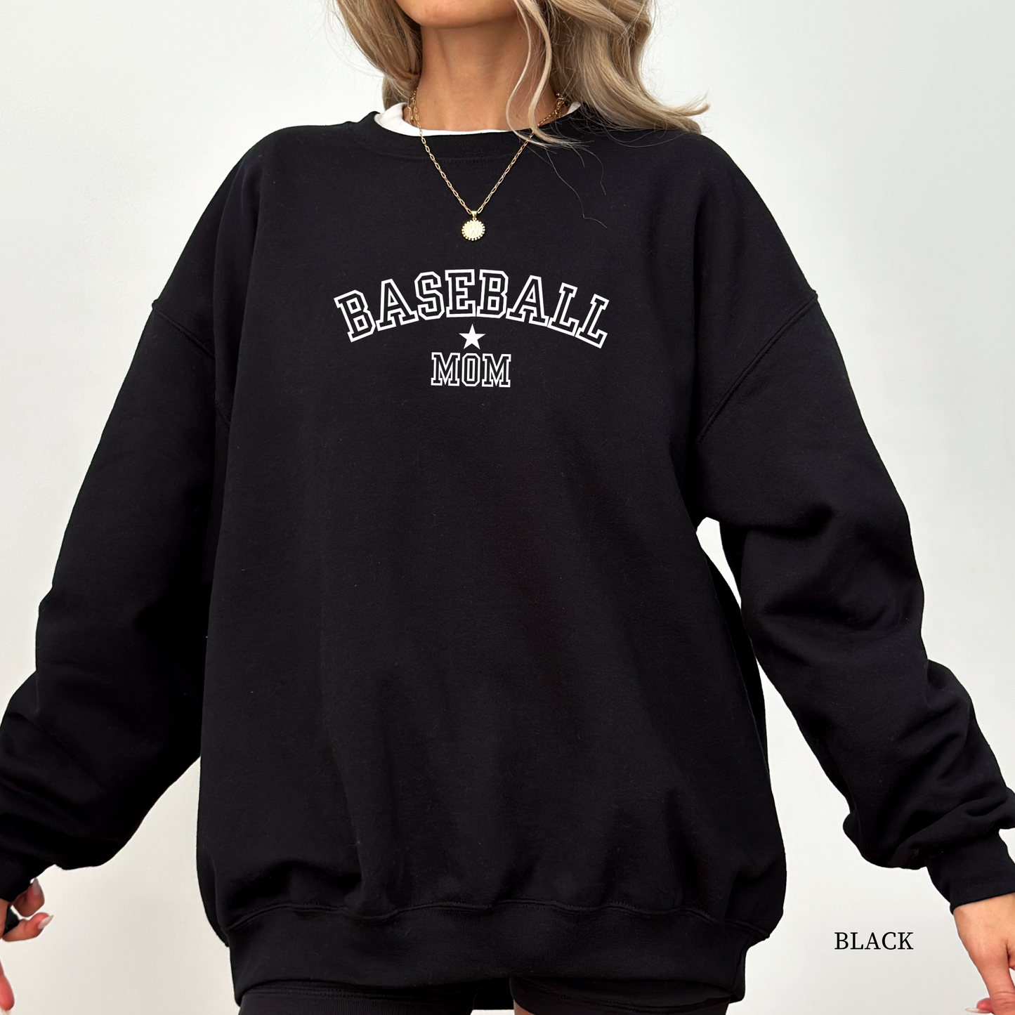 Baseball Star Mom Sweatshirt