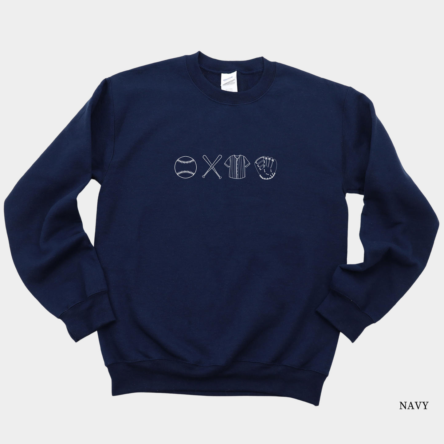 Baseball Symbols Sweatshirt