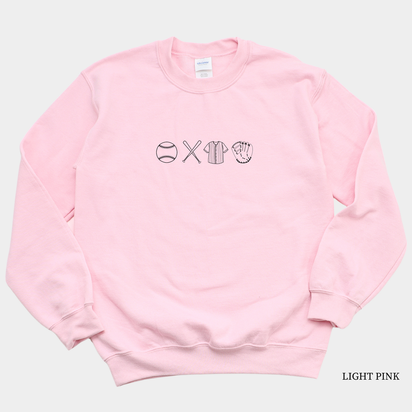 Baseball Symbols Sweatshirt