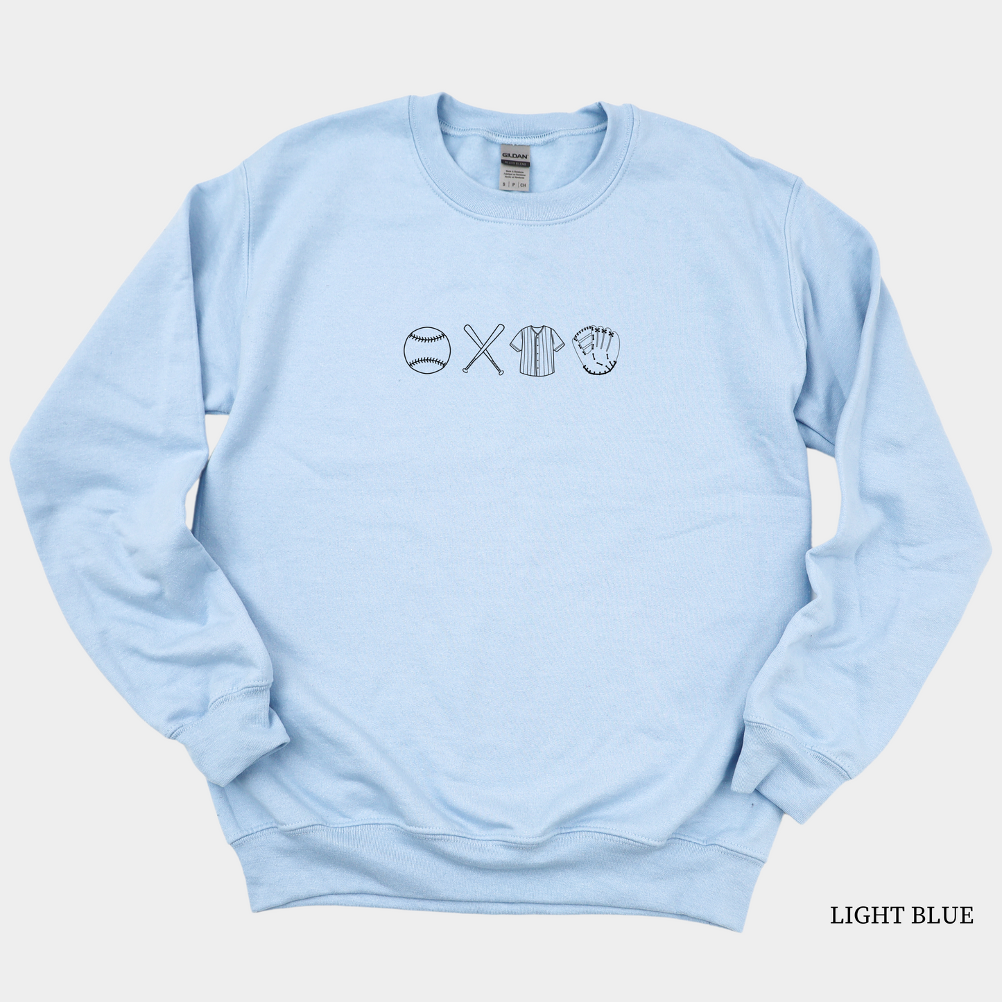 Baseball Symbols Sweatshirt