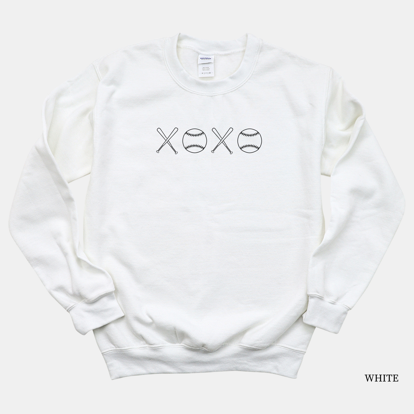 XOXO Baseball Sweatshirt