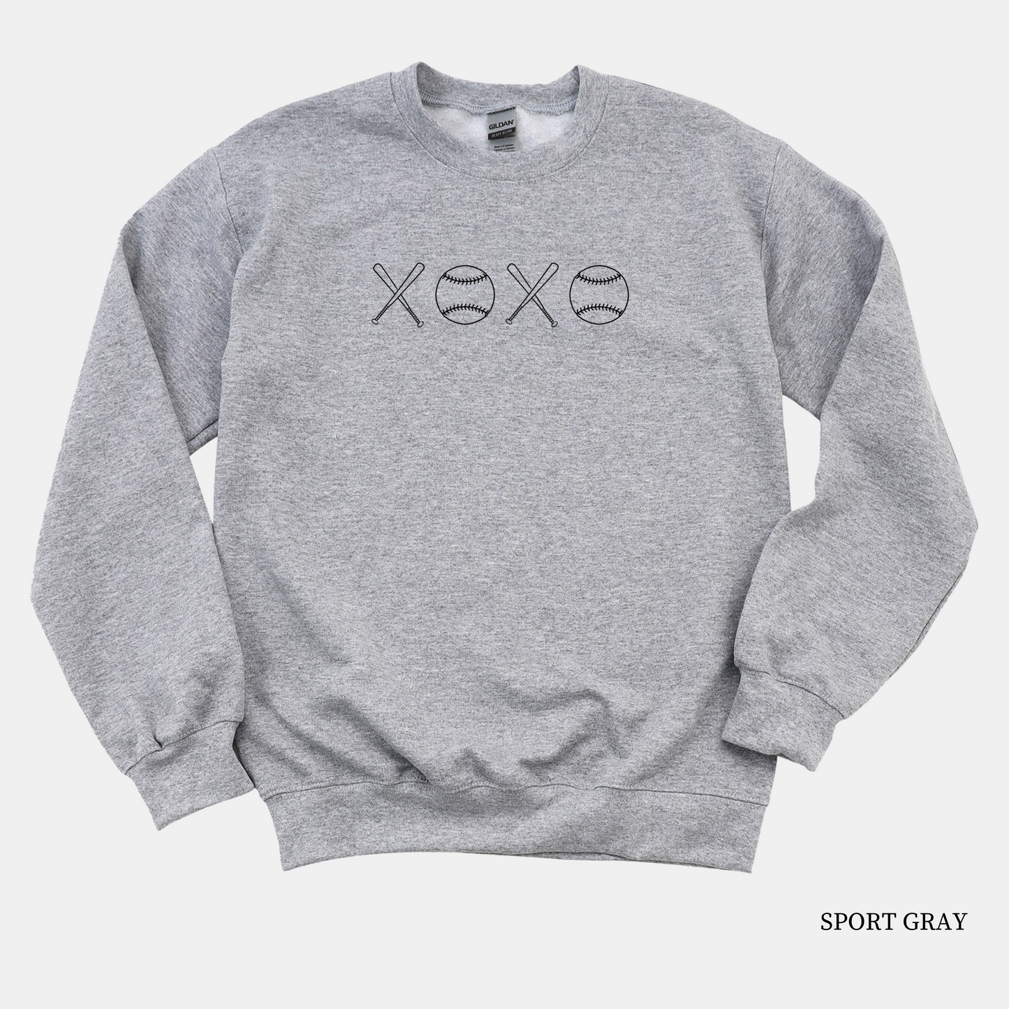 XOXO Baseball Sweatshirt