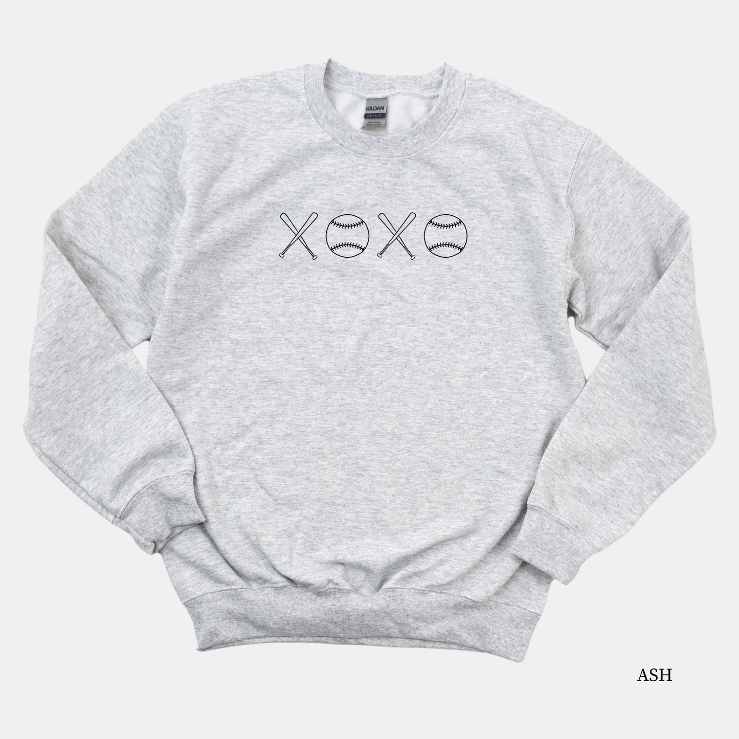 XOXO Baseball Sweatshirt