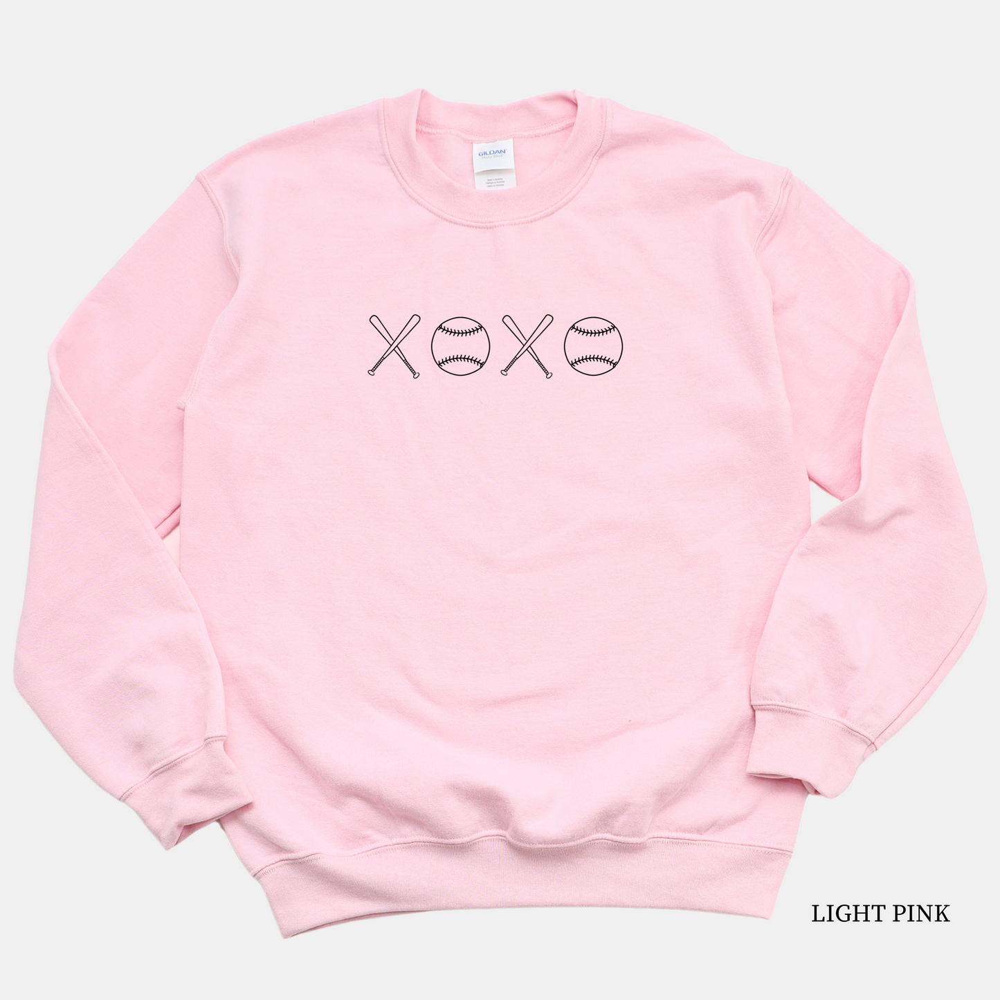 XOXO Baseball Sweatshirt