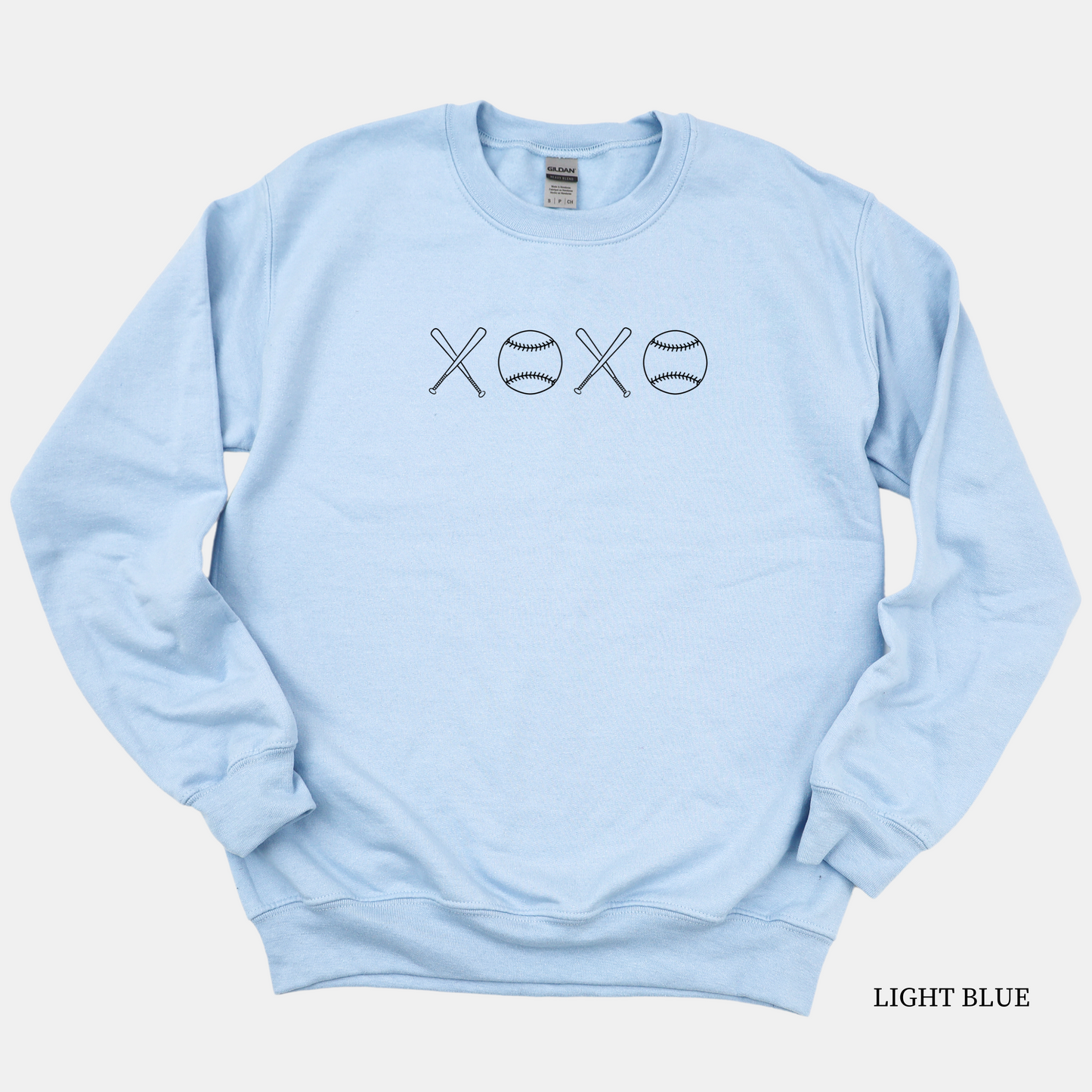 XOXO Baseball Sweatshirt