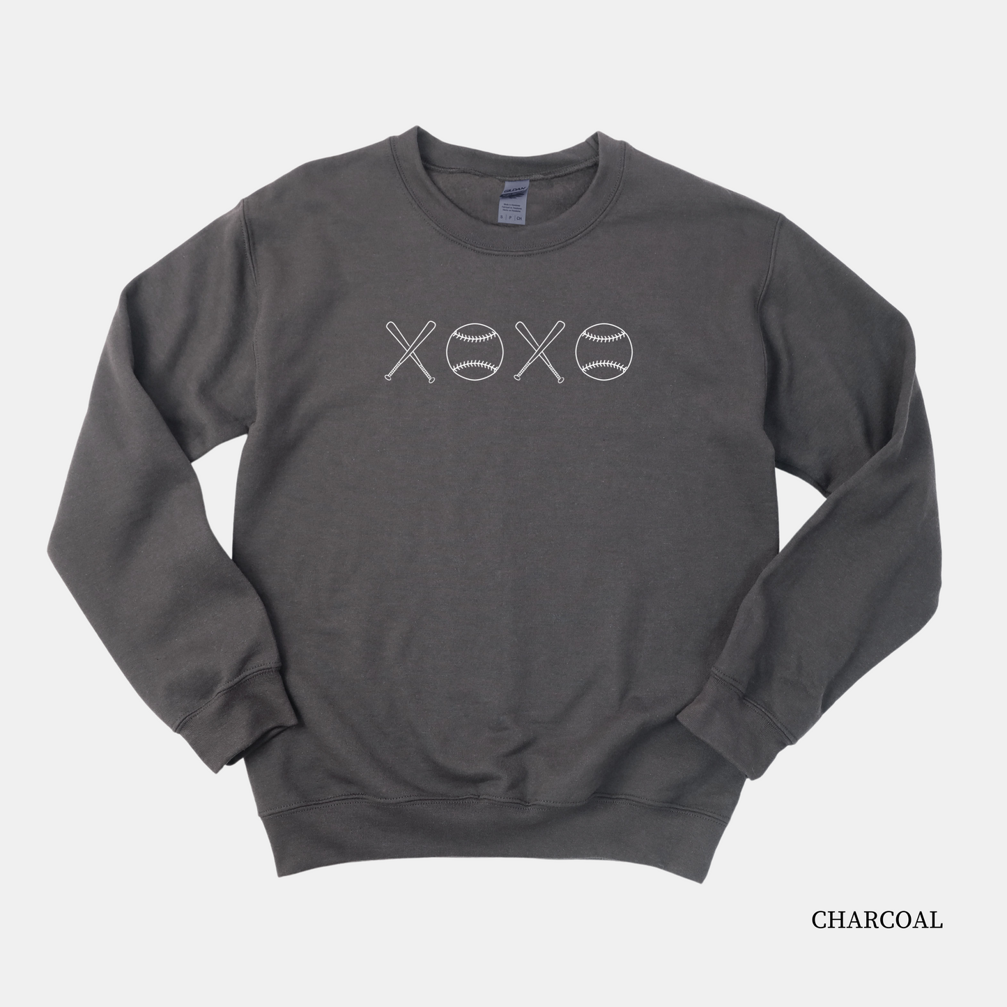 XOXO Baseball Sweatshirt