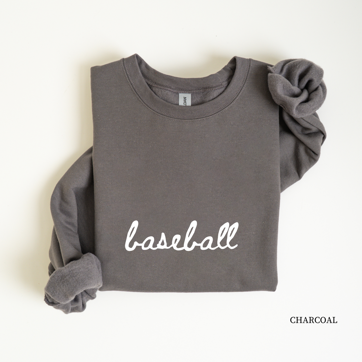 Cursive Baseball Sweatshirt