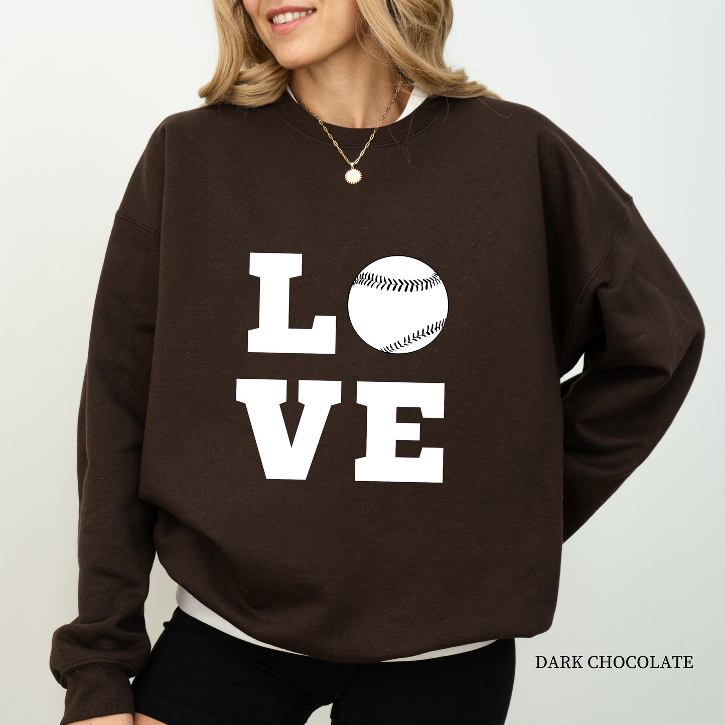 LOVE Baseball Sweatshirt