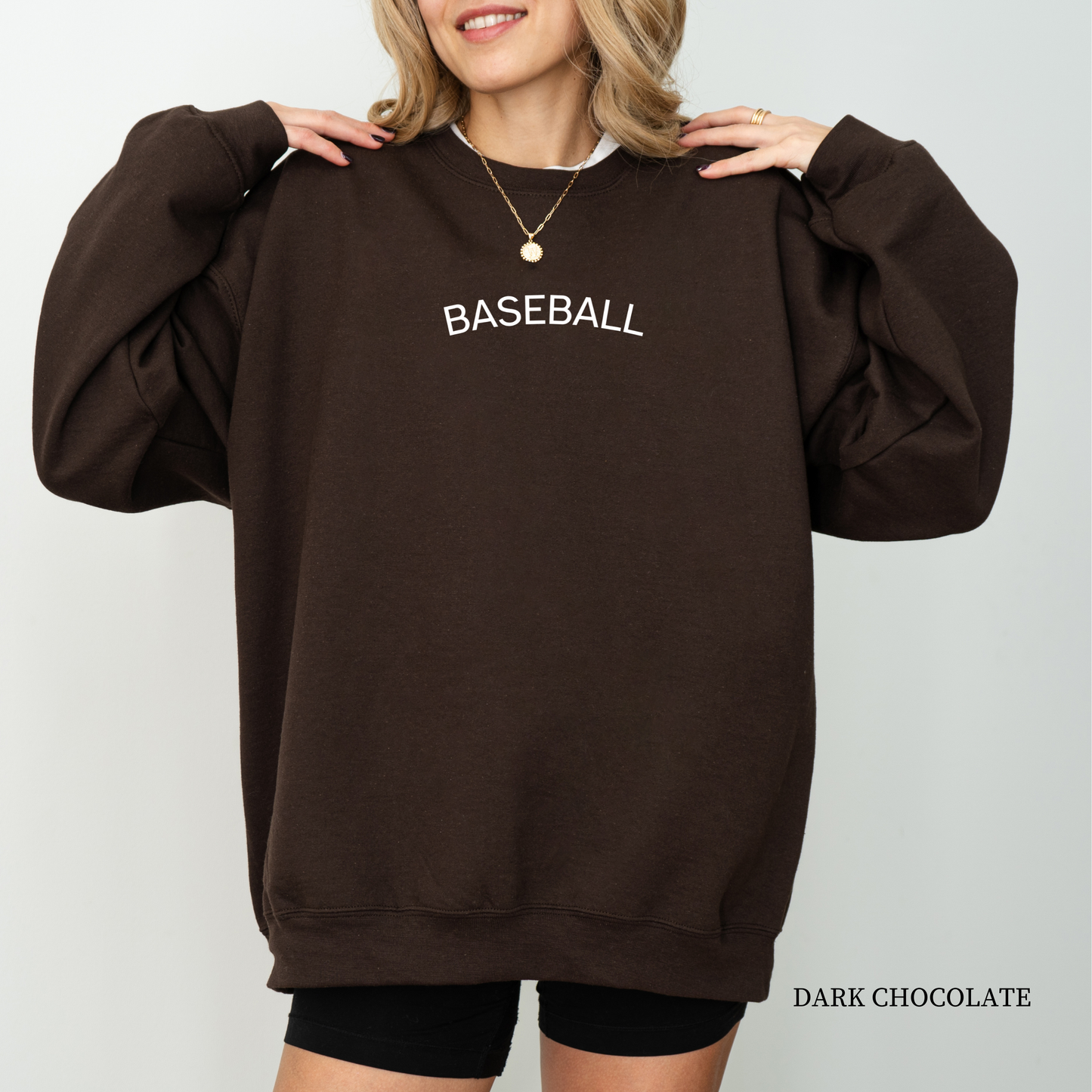 Minimalist Baseball Sweatshirt