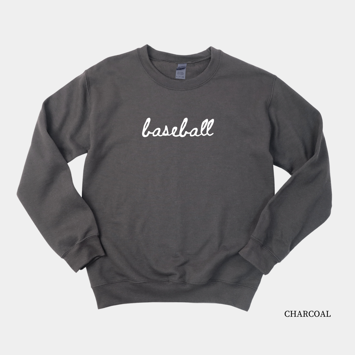 Cursive Baseball Sweatshirt