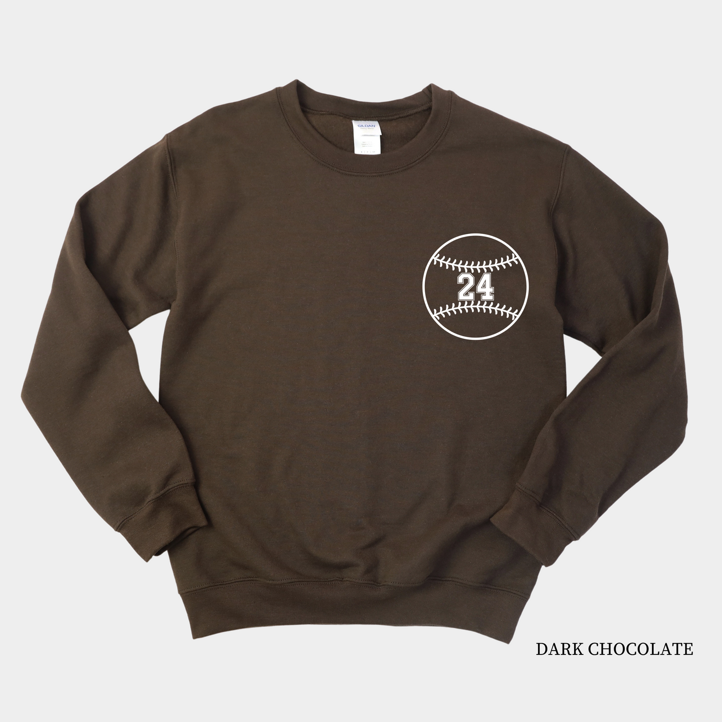 Baseball + Number Sweatshirt (Personalize!)