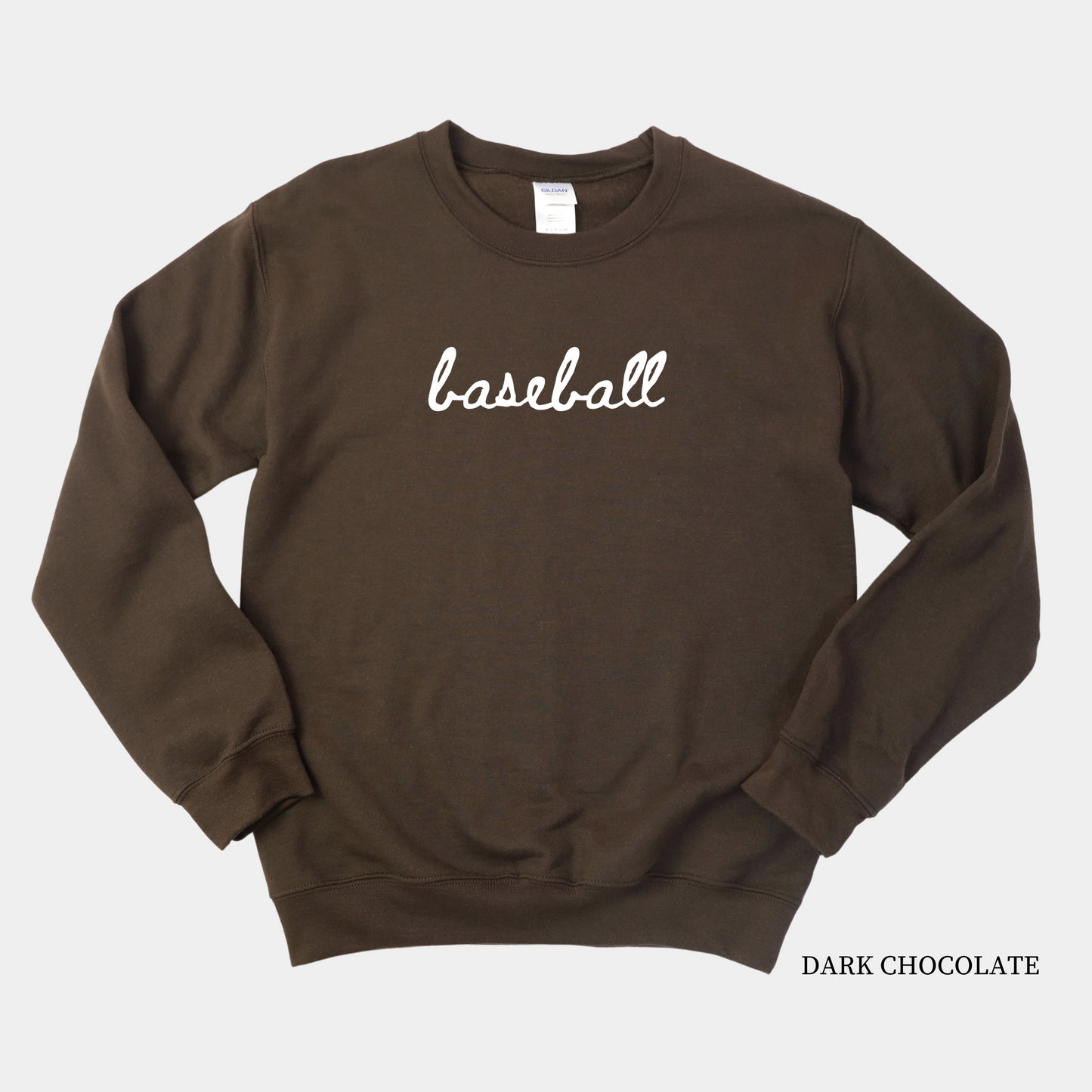 Cursive Baseball Sweatshirt