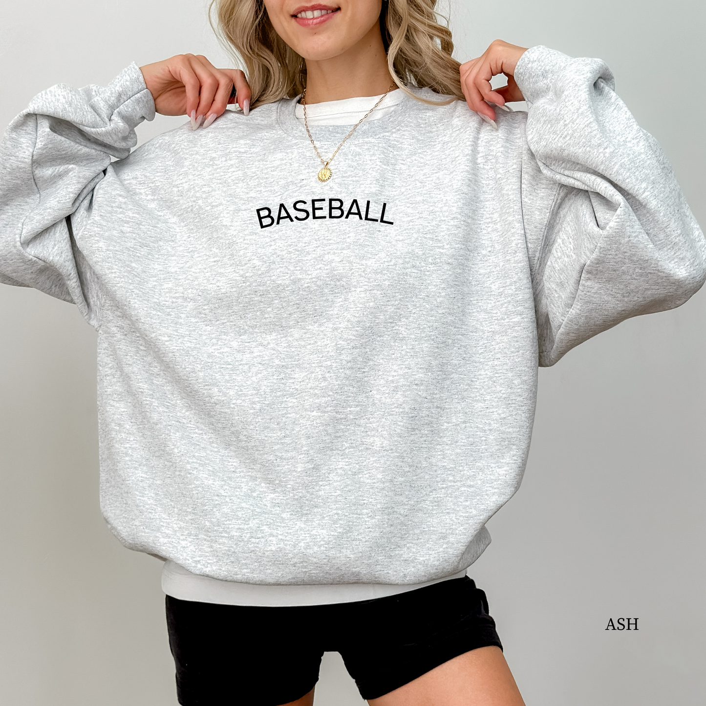 Minimalist Baseball Sweatshirt